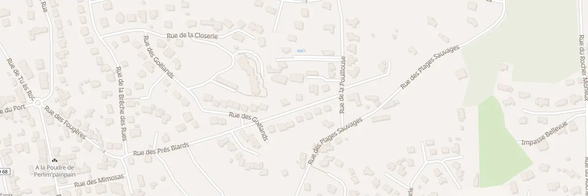 Plan du 6 Rue des Goélands à Erquy