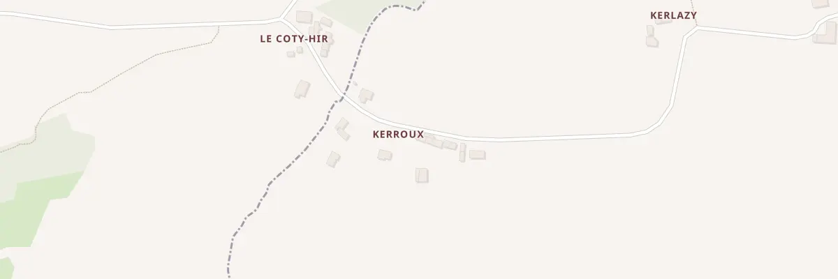 Plan du 6008 Kerroux à Noyal-Muzillac