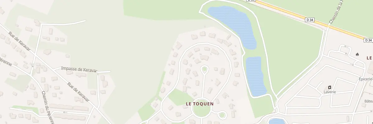 Plan du 31 All du Toquen à Pénestin