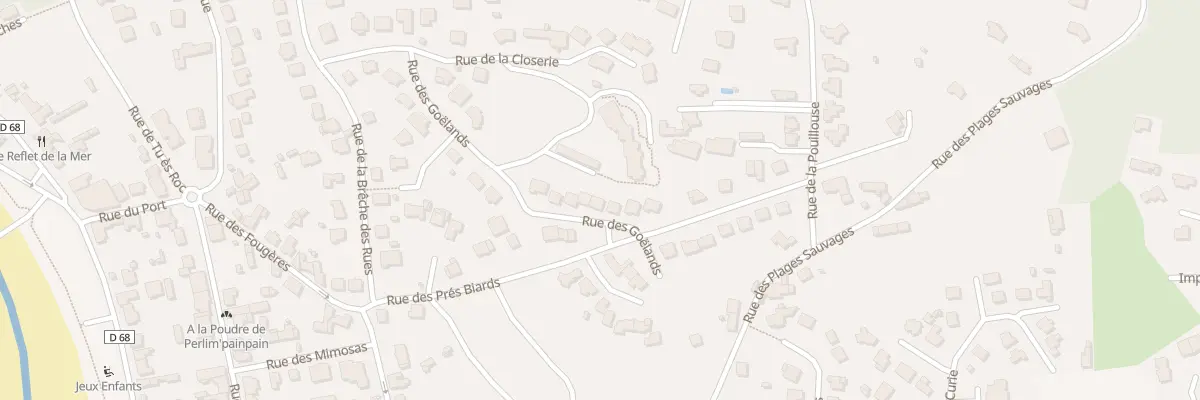 Plan du 14 Rue des Goélands à Erquy