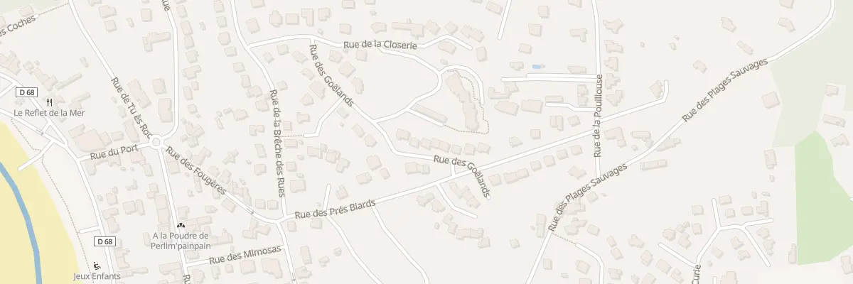 Plan du 18 Rue des Goélands à Erquy