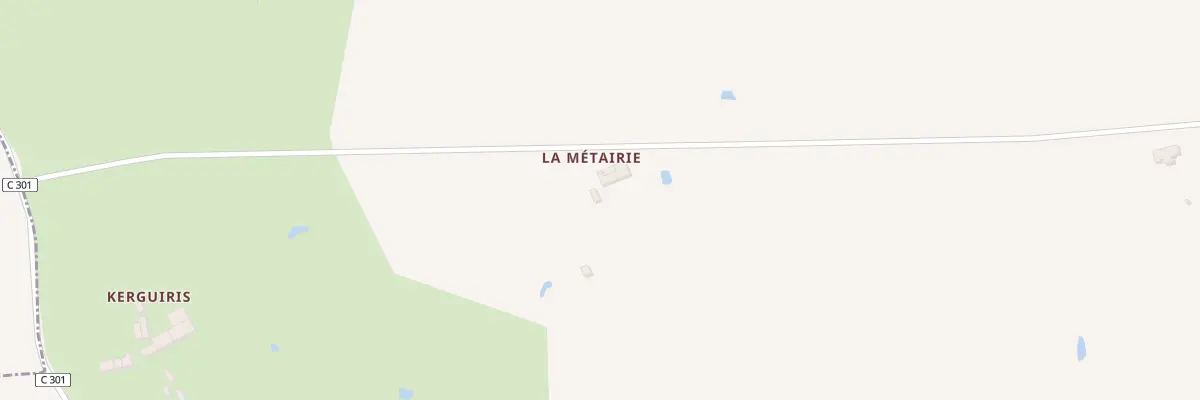 Plan du 5125 La Metairie à Muzillac