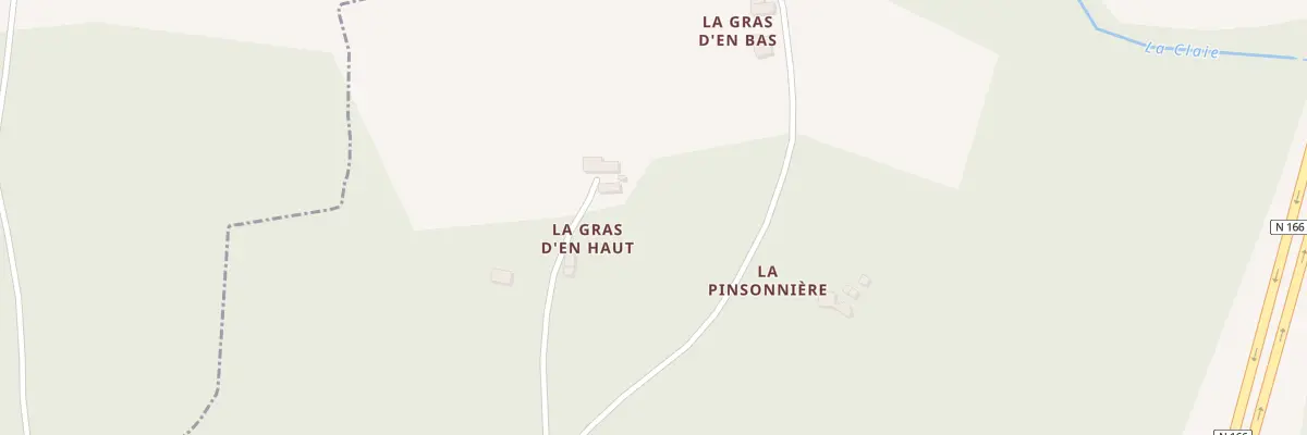 Plan du 5093 La Gras à Bohal