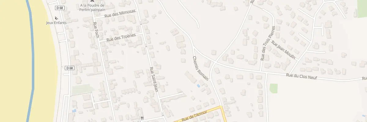 Plan du 18 Rue St Jean à Erquy