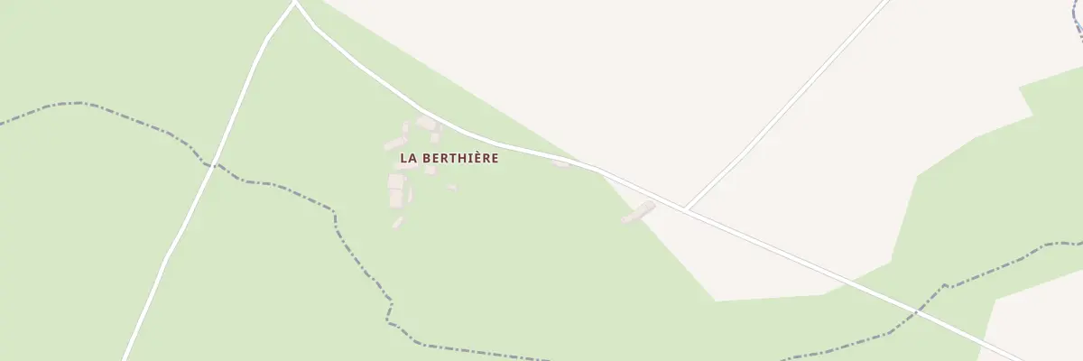 Plan du 38 La Berthière à Laurenan