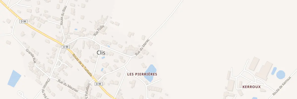 Plan du 2 Rue du Menec Clis à Guérande