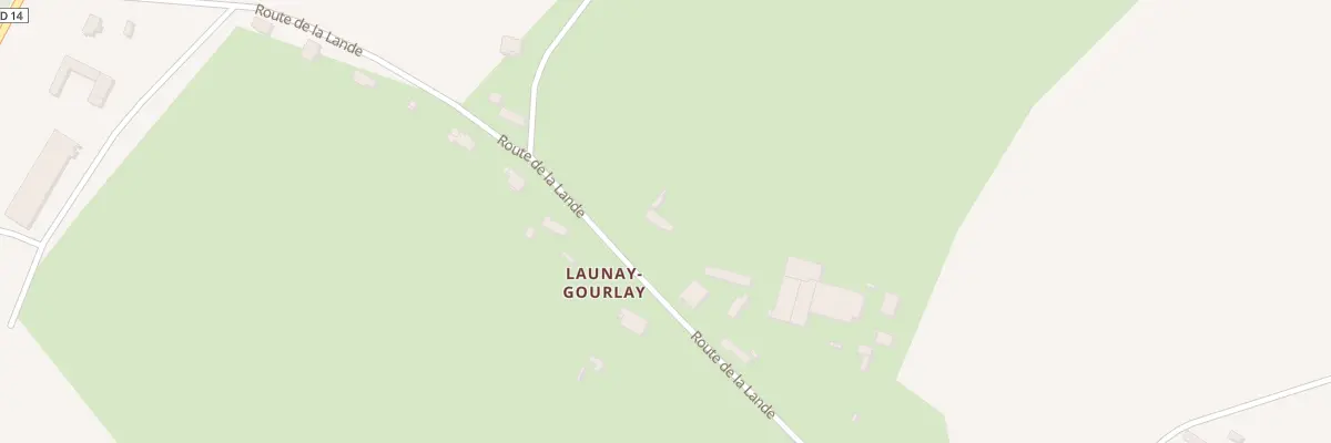 Plan du 18 Rte de la Lande à Hénansal