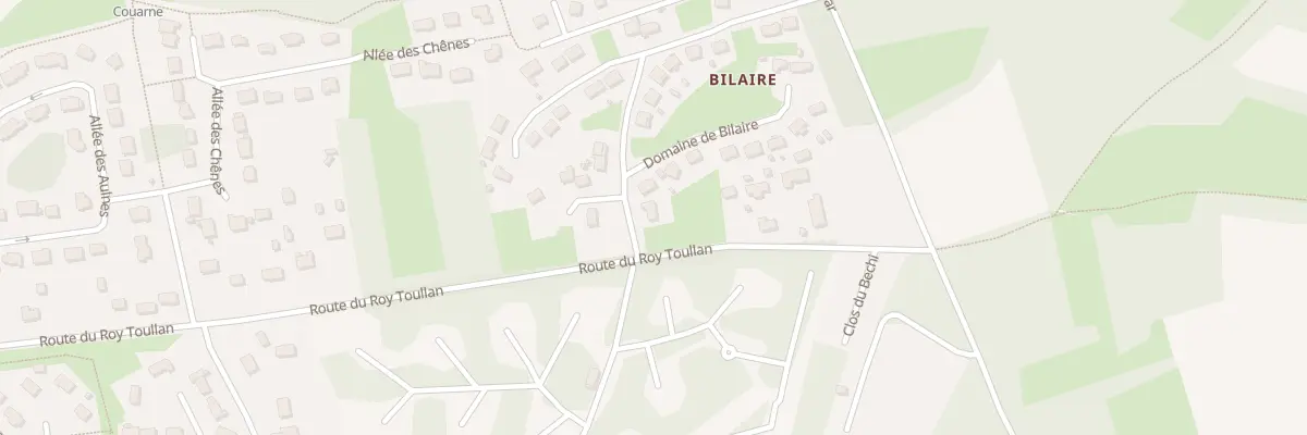 Plan du 1343 Lot de Bilaire à Pénestin