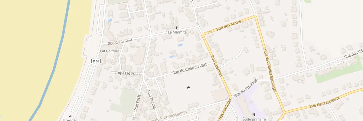 Plan du 5 Rue du Chemin Vert à Erquy