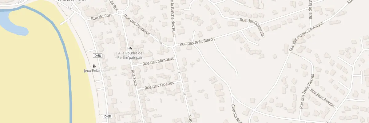 Plan du 36 Rue St Jean à Erquy