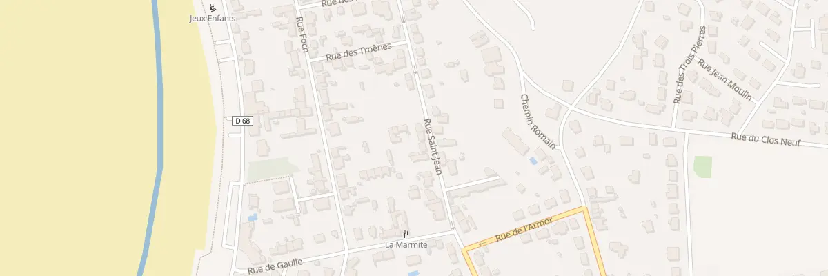 Plan du 9 Rue St Jean à Erquy