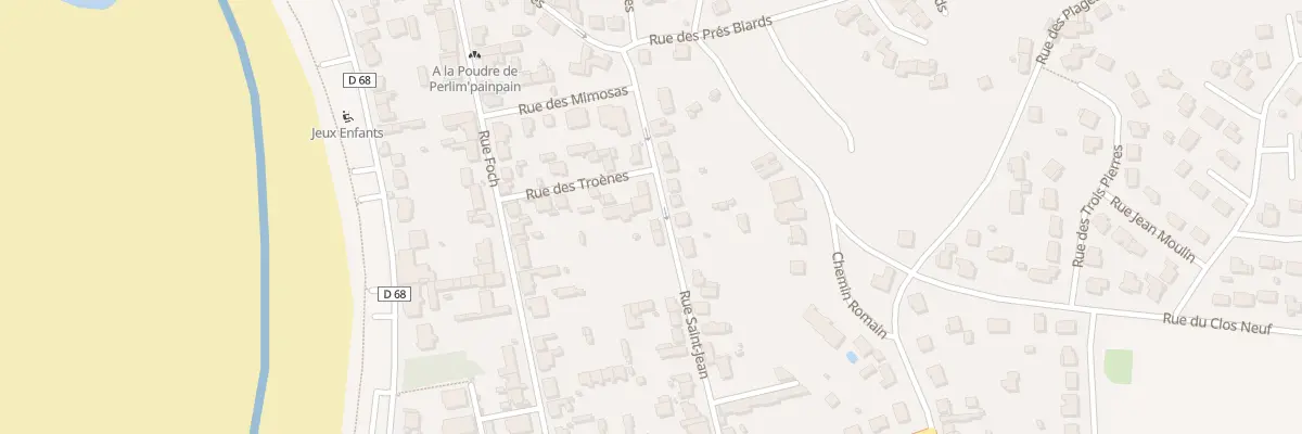 Plan du 15 Rue St Jean à Erquy