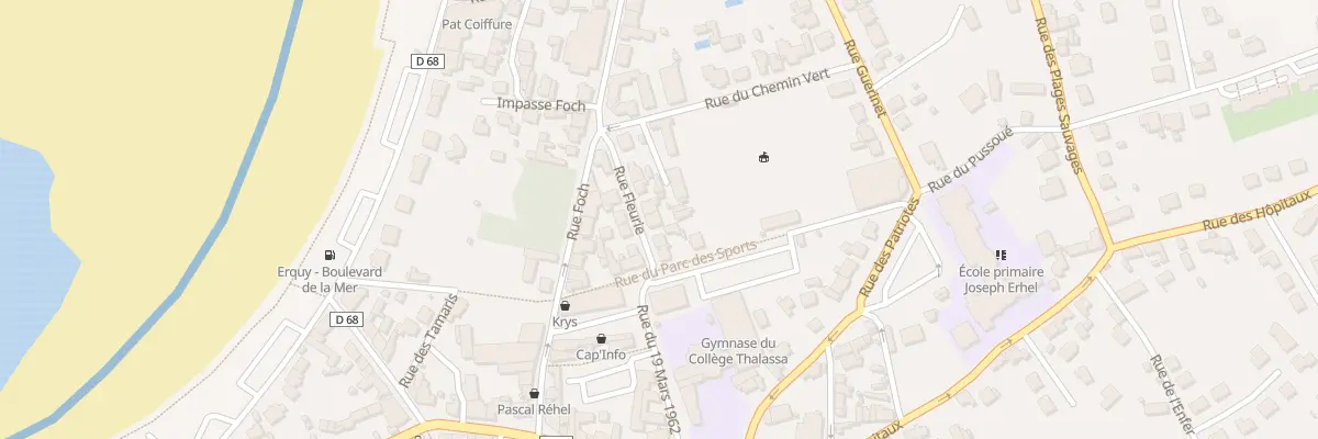 Plan du 9 Rue Fleurie à Erquy