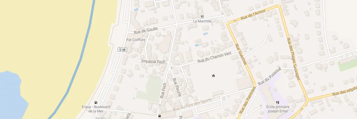 Plan du 30 Rue Foch à Erquy
