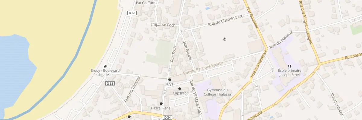 Plan du 24 Rue Foch à Erquy