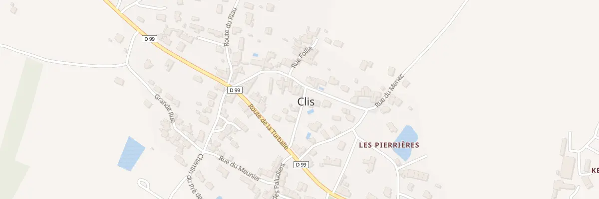 Plan du 20 Rue des Rigadeaux à Guérande