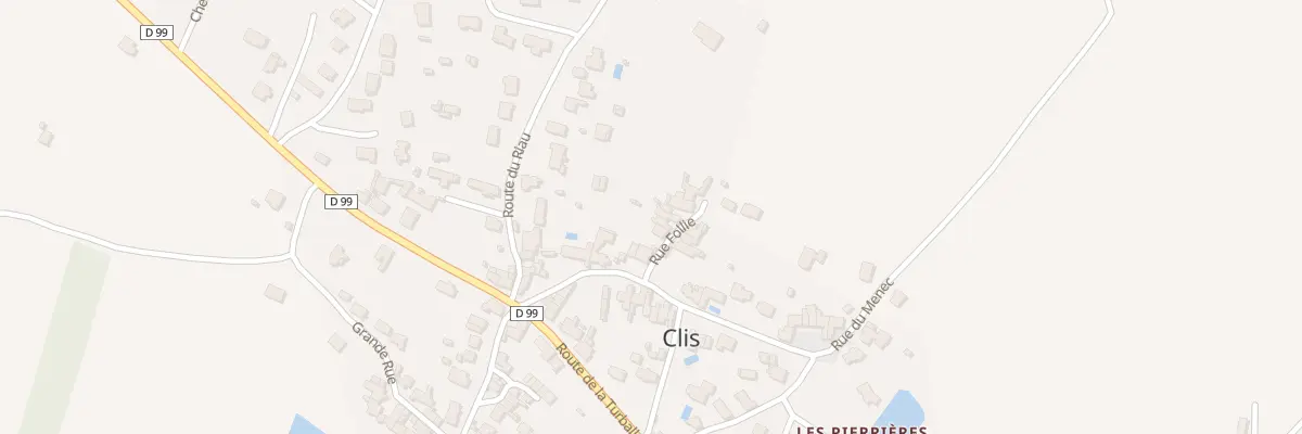 Plan du 5 Rue Follie A Clis à Guérande