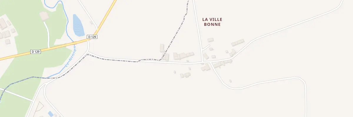 Plan du 1 Ville Bonne à Taupont
