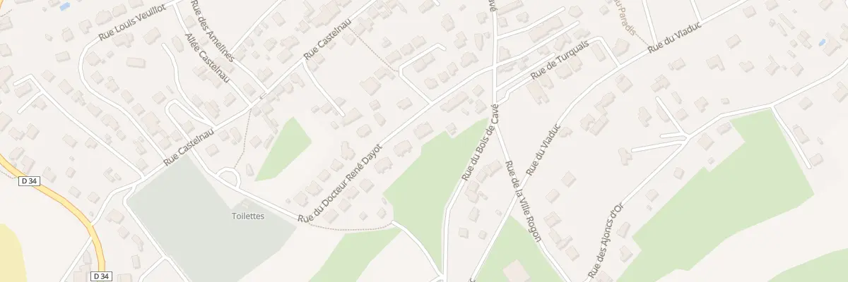 Plan du 3 Rue du Docteur René Dayot à Erquy