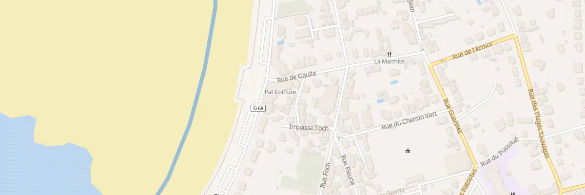 Plan du 4 Imp Foch à Erquy