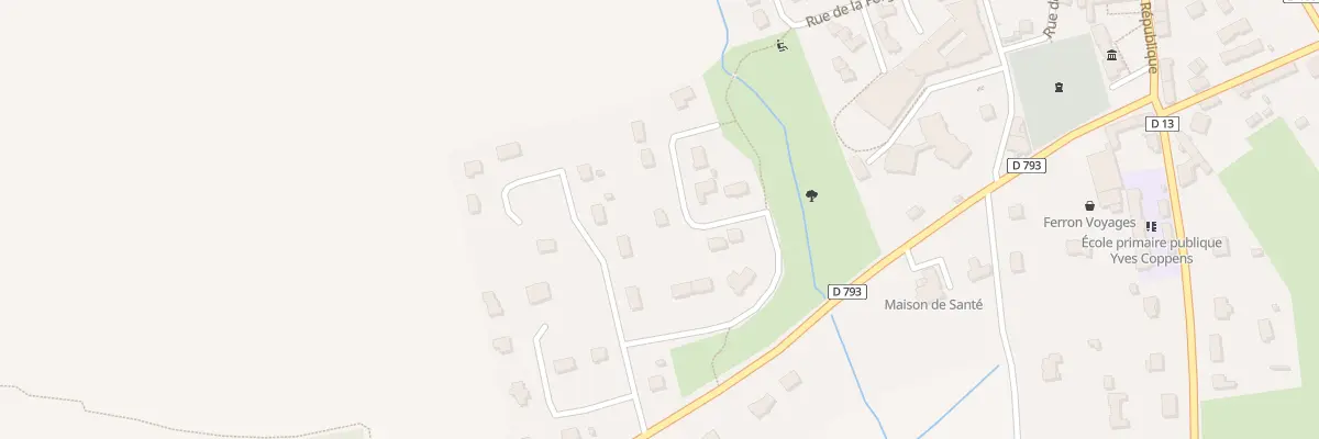 Plan du 7 Lot Pont Malido à Ménéac
