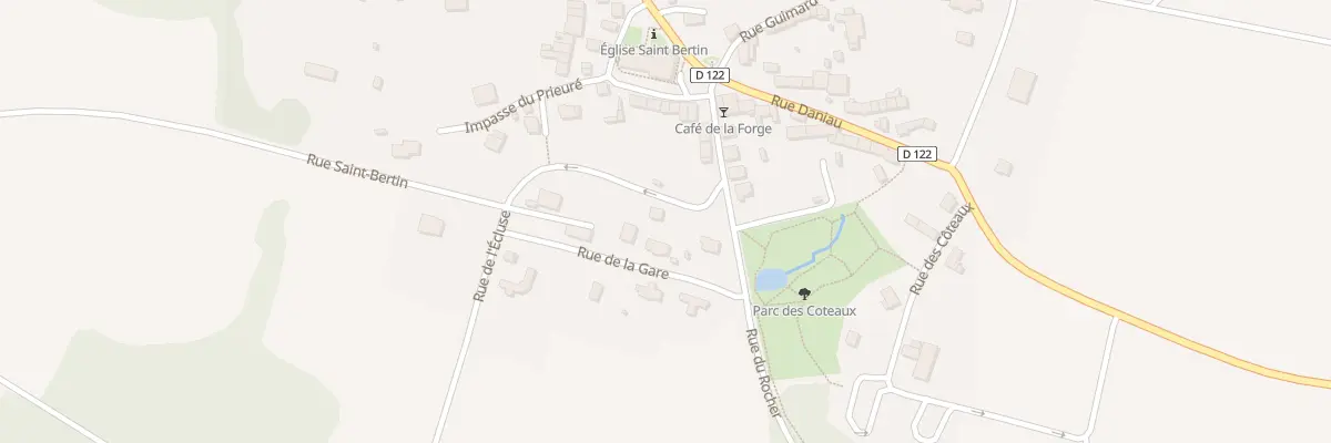 Plan du 1 Rue de l’Écluse à Guillac