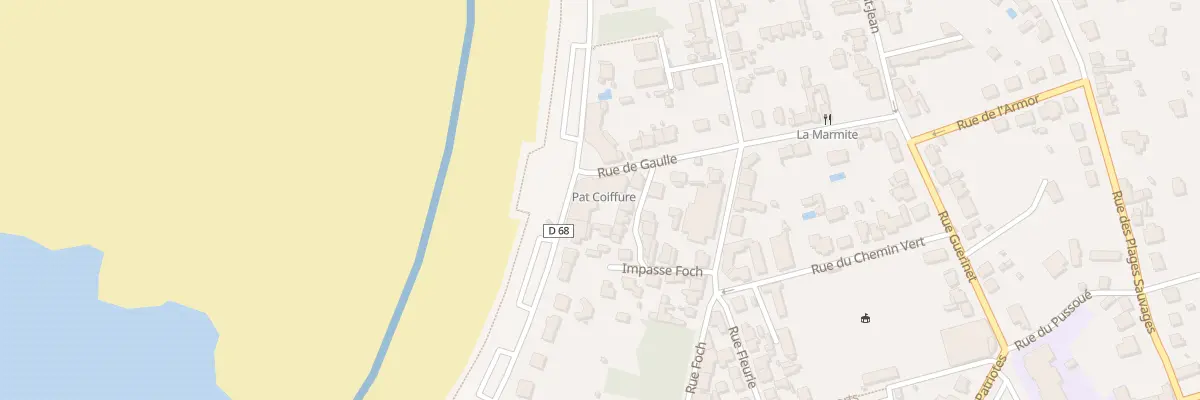 Plan du 4 Rue De Gaulle à Erquy
