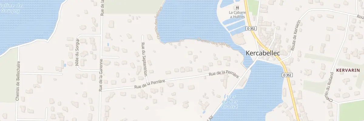 Plan du 219 Rue de la Perriere (Vc37) à Mesquer