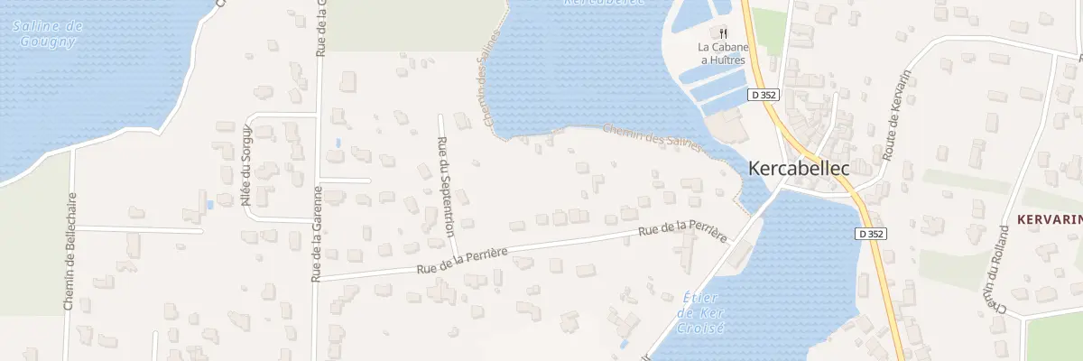 Plan du 203 Rue de la Perriere (Vc37) à Mesquer
