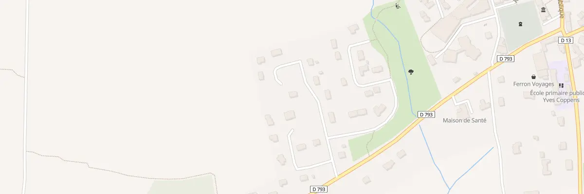 Plan du 6338 Lot Les Senardieres à Ménéac