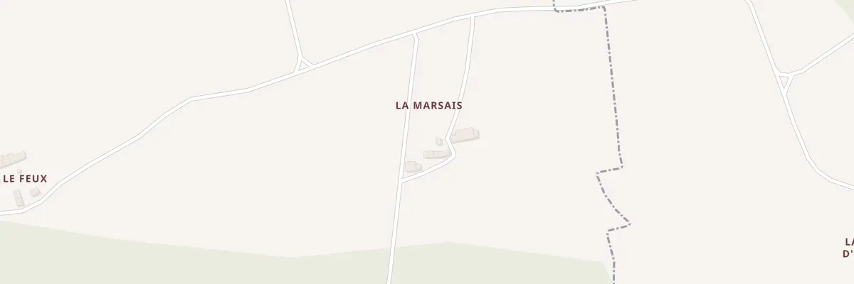 Plan du 4 La Marsais à Saint-Guyomard