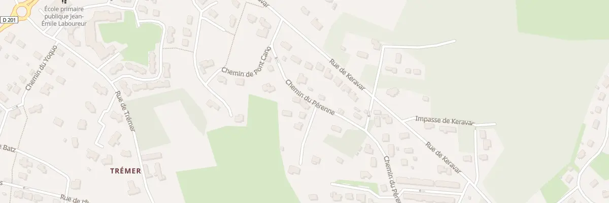 Plan du 2409 Che du Perenne à Pénestin
