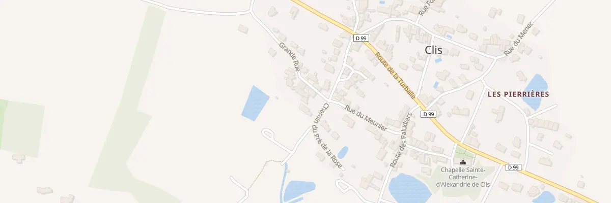 Plan du 9 Grande Rue A Clis à Guérande