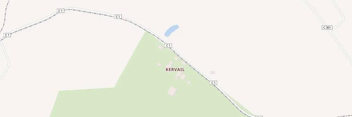 Plan du 5509 Kervail à Billiers