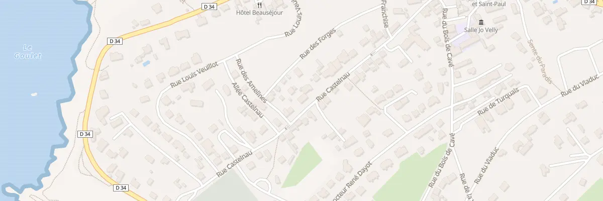 Plan du 24 Rue Castelnau à Erquy