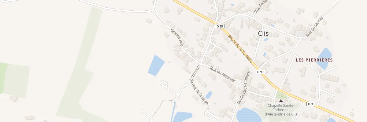 Plan du 15 Grande Rue A Clis à Guérande