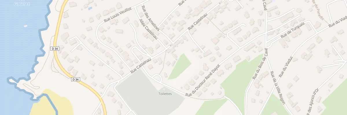 Plan du 45T Rue Castelnau à Erquy