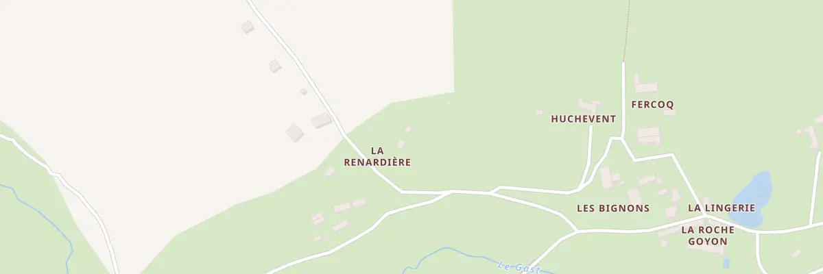 Plan du 4 La Renardière à Noyal
