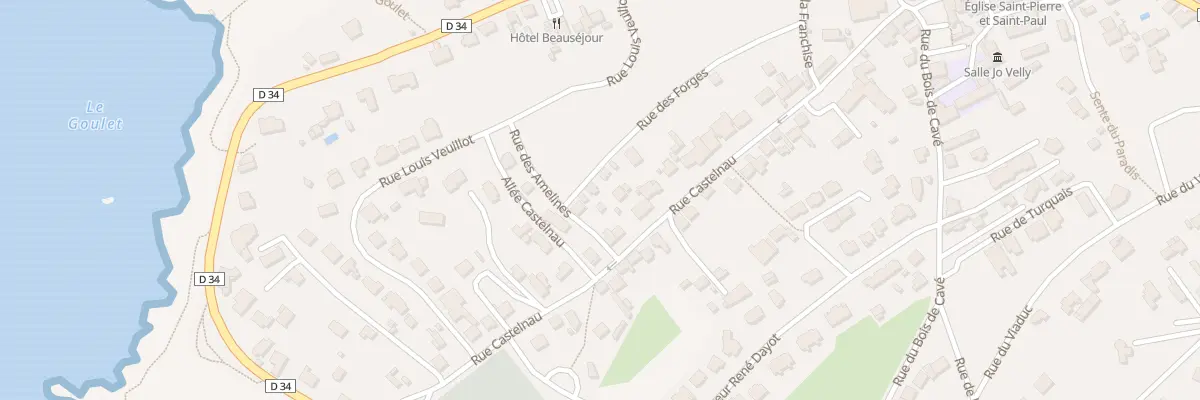 Plan du 25 Rue des Forges à Erquy