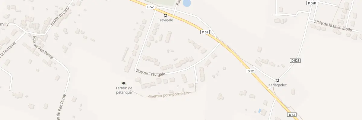 Plan du 12 Rue de Trevigale (Vc34) à Mesquer
