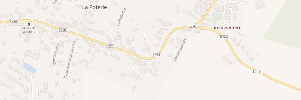 Plan du 33 Rte Grand Chemin La Poterie à Lamballe-Armor
