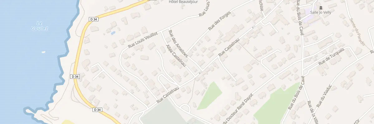 Plan du 1 Rue des Amelines à Erquy