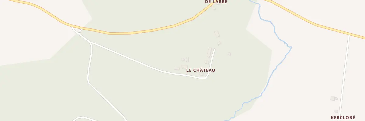 Plan du 5134 Le Chateau à Larré