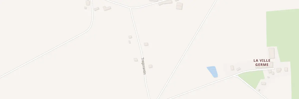 Plan du 5317 Tregorantin à Sérent
