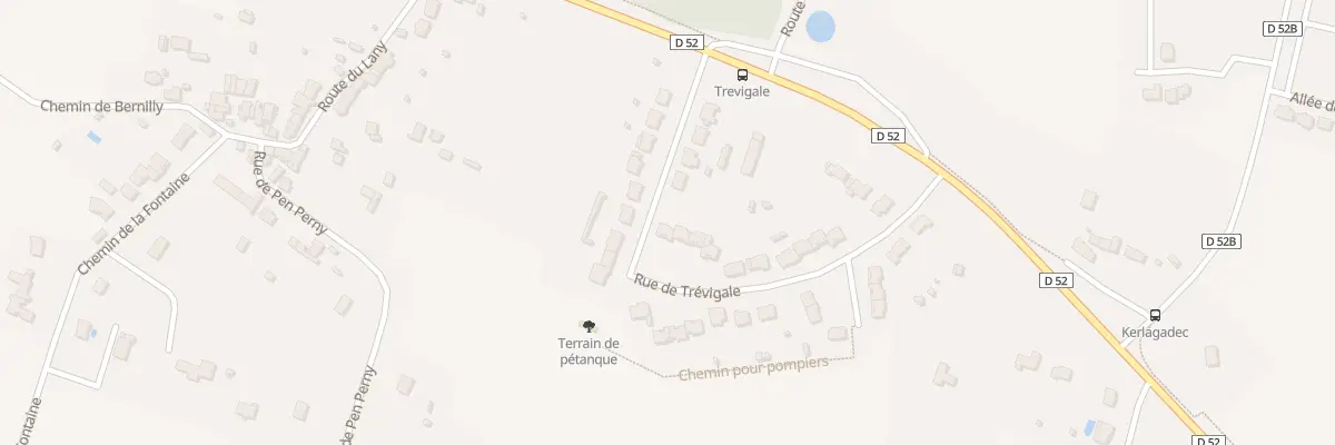 Plan du 5 Rue de Trevigale (Vc34) à Mesquer
