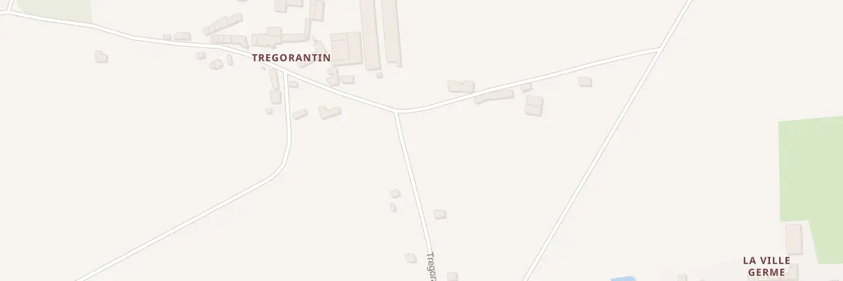 Plan du 4B Tregorantin à Sérent