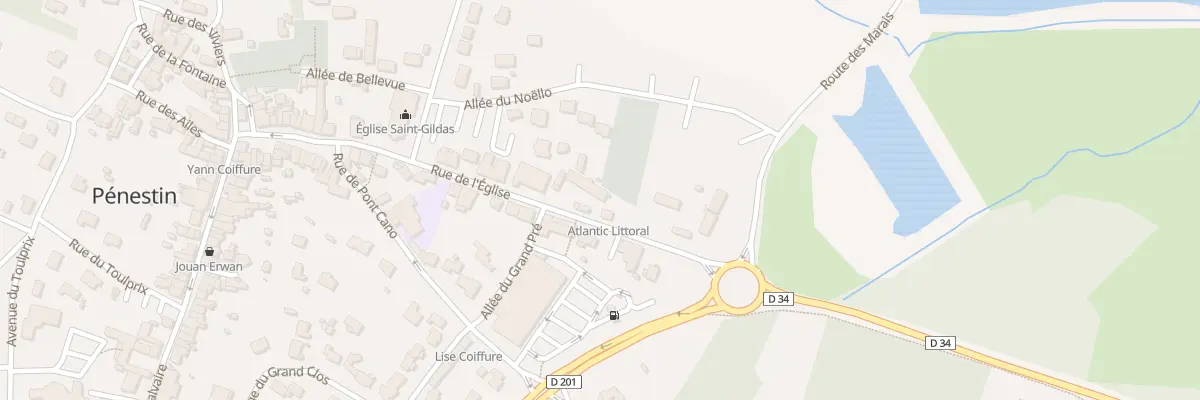 Plan du 39B Rue de l’Eglise à Pénestin