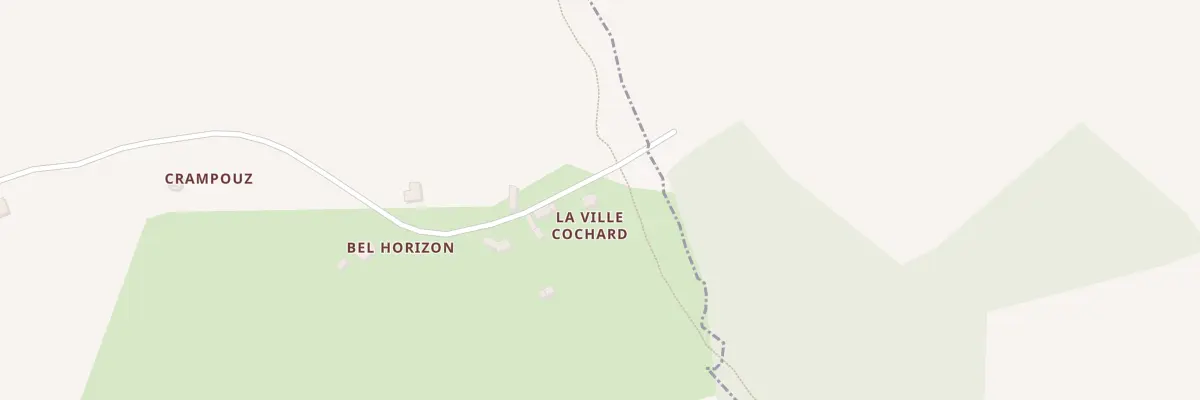 Plan du 5433 La Ville Cochard à Penguily