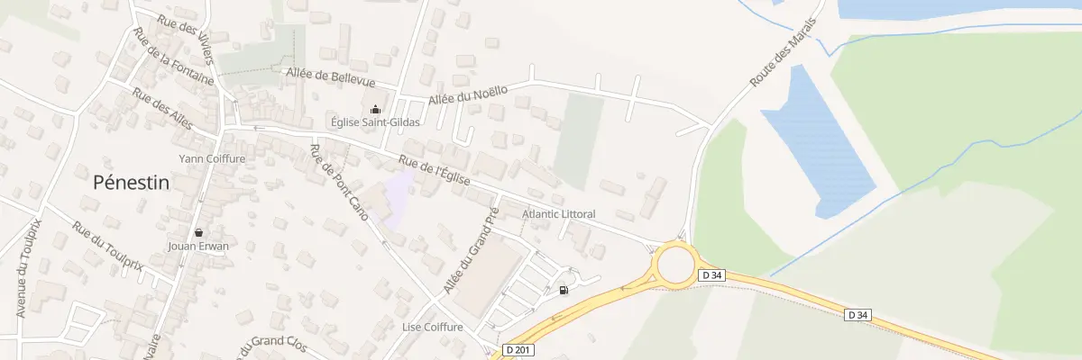 Plan du 37A Rue de l’Eglise à Pénestin