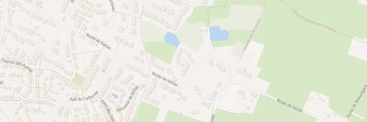 Plan du 3 Che de la Meunière à Batz-sur-Mer